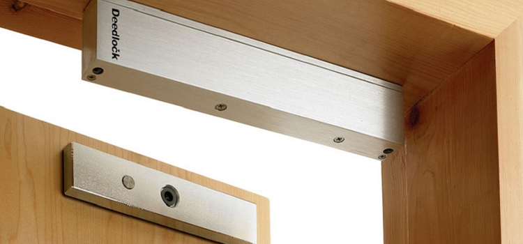 Magnetic lock installation Pacifica